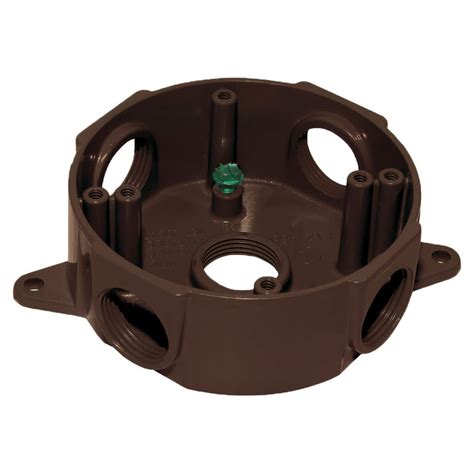 exterior round electrical box|3.5 inch round electrical box.